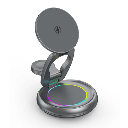 VoltEase 3-in-1 Magnetic Travel Charger