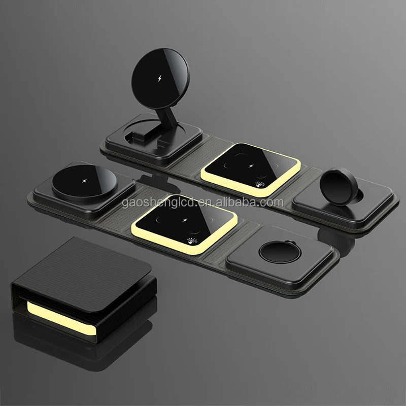 FlexCharge Pro 3-in-1 Magnetic Charging Station