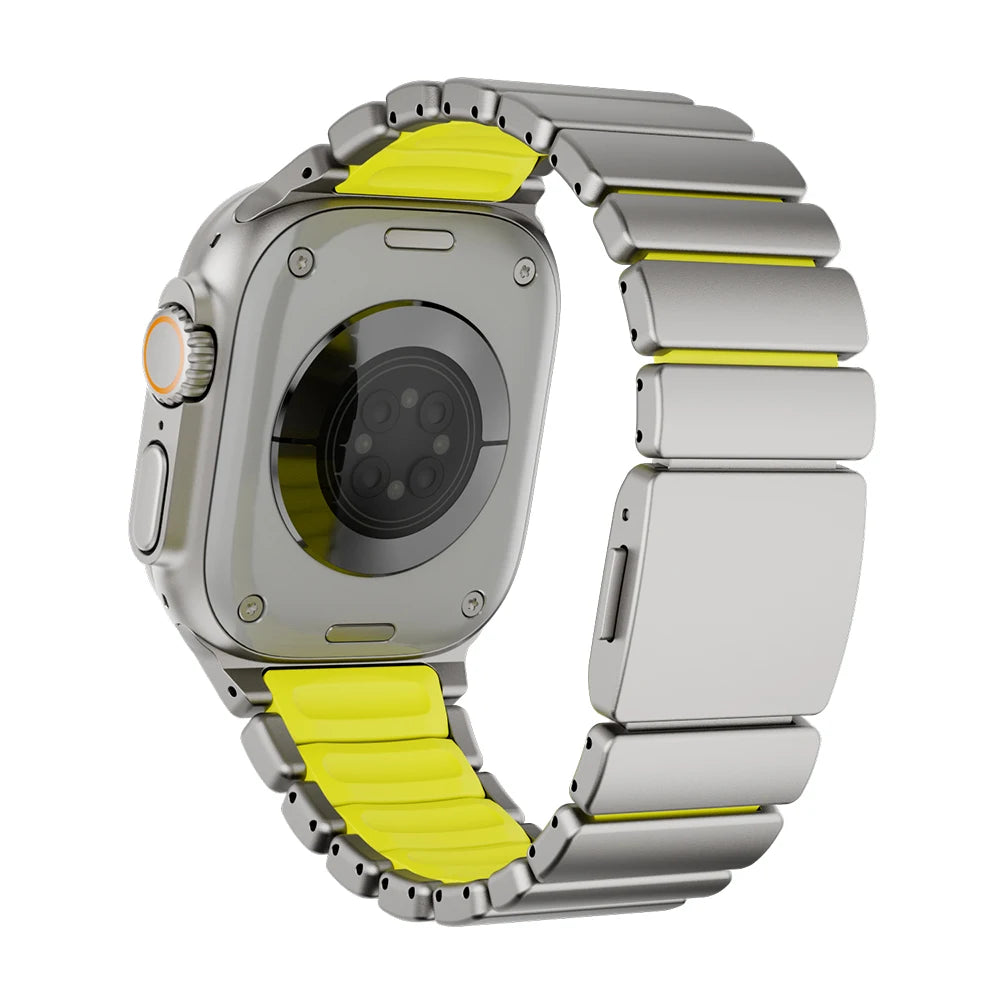 AeroStrap - Titanium Magnetic Apple Band