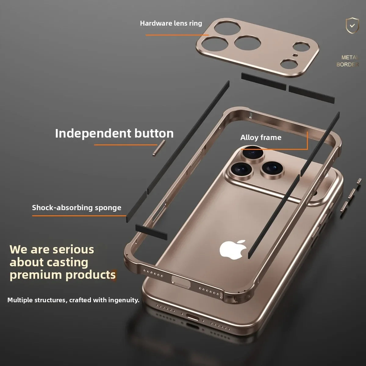 LuxGuard Ultra-Thin Alloy Case
