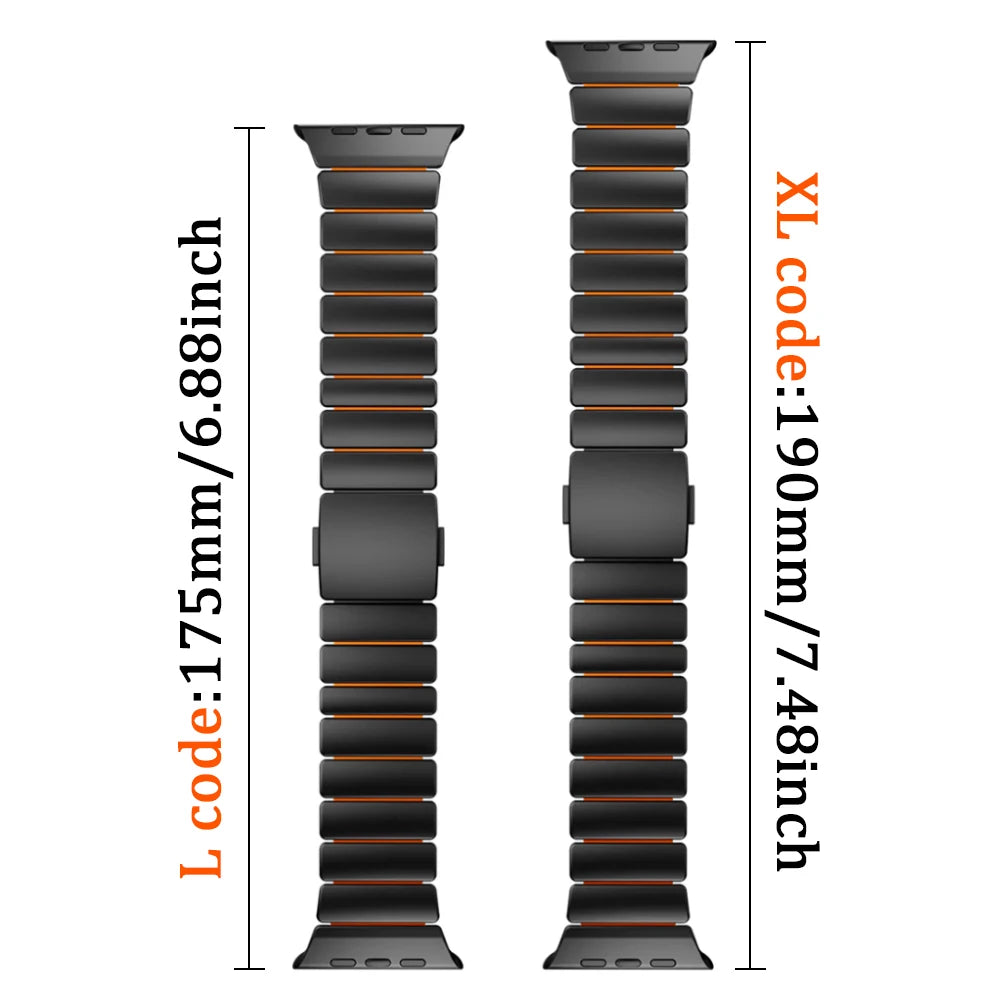 AeroStrap - Titanium Magnetic Apple Band