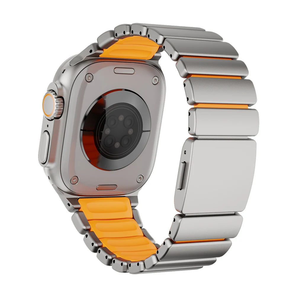AeroStrap - Titanium Magnetic Apple Band