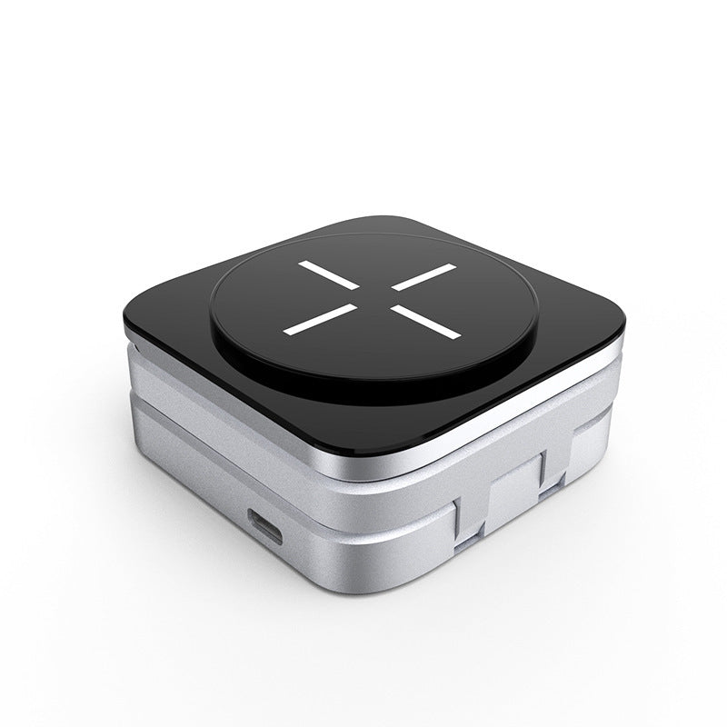 Foldable Magnetic Wireless Charger for iPhone, Watch, AirPods - GoodDeals