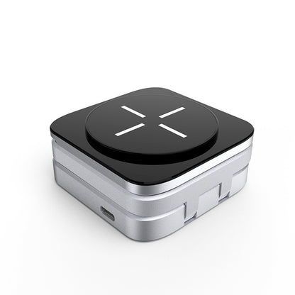 Foldable Magnetic Wireless Charger for iPhone, Watch, AirPods - GoodDeals