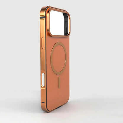 LuxEdge ArmorCase - Magnetic Electroplate Armor Case – iPhone 17 Pro Max