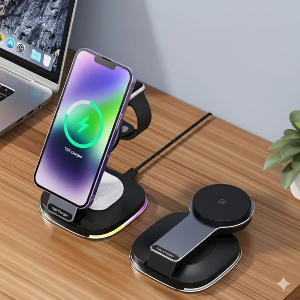 VoltAura - Foldable Magnetic Charger