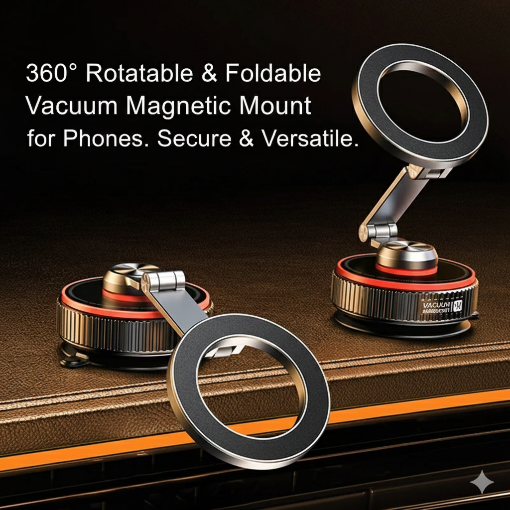 GripForce X66 – Magnetic Vacuum Car Mount
