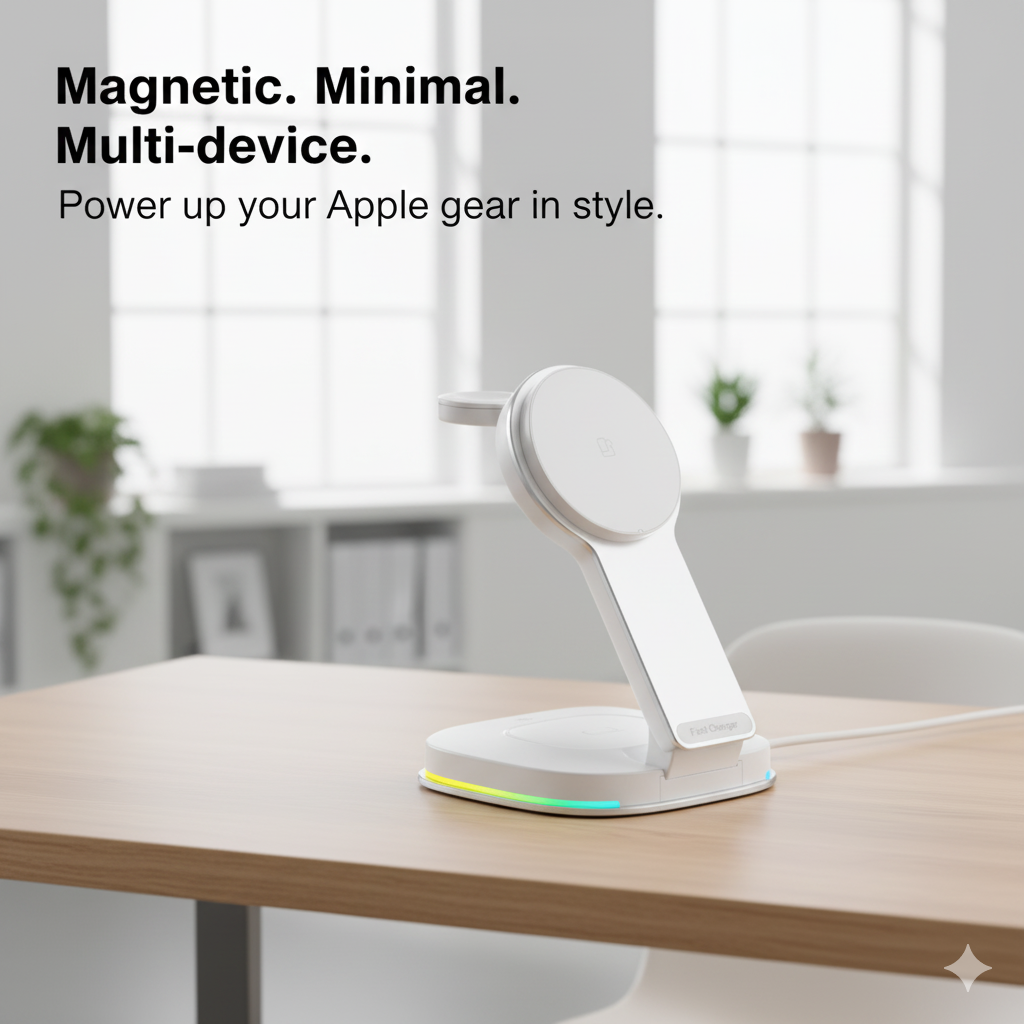 VoltAura - Foldable Magnetic Charger