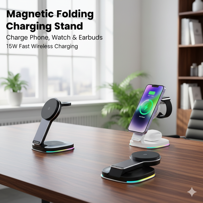 VoltAura - Foldable Magnetic Charger