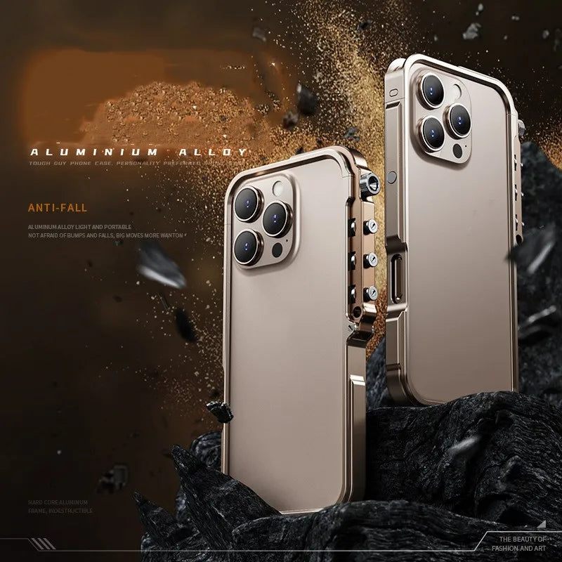 TitanEdge Armor Metal Heat-Dissipating Case for iPhone 17/16 Pro Max