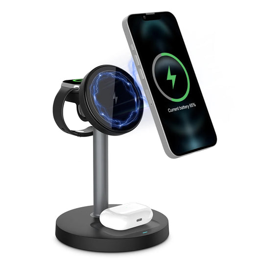 MagStand Flex 3‑in‑1  Phone Charger