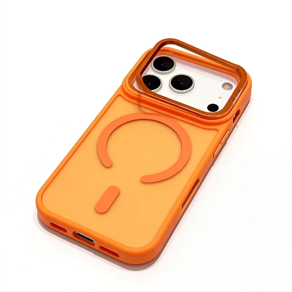 MagClear Pro – Magnetic Glass Kickstand Case