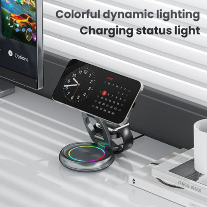 VoltEase 3-in-1 Magnetic Travel Charger