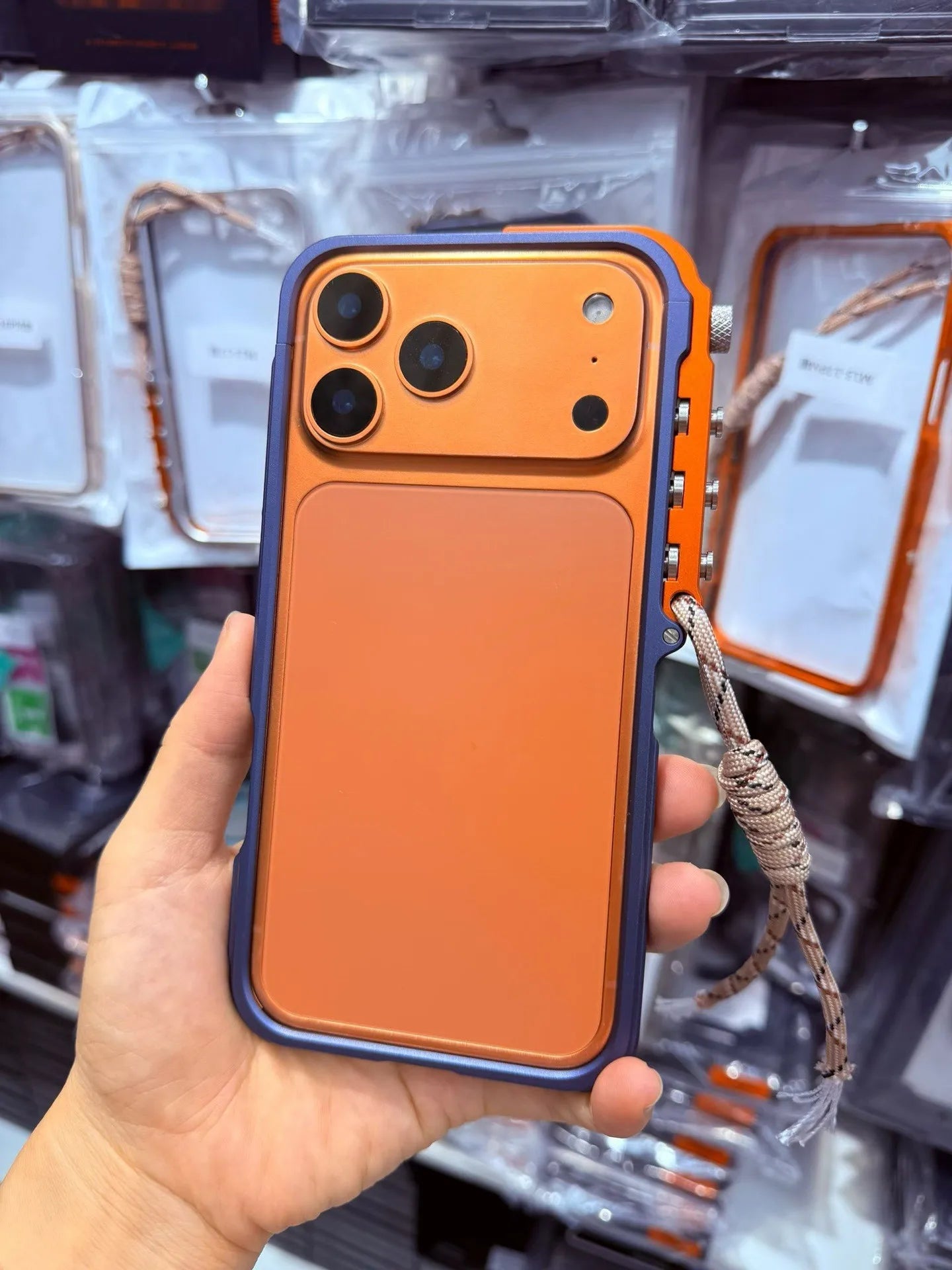 TitanEdge Armor Metal Heat-Dissipating Case for iPhone 17/16 Pro Max