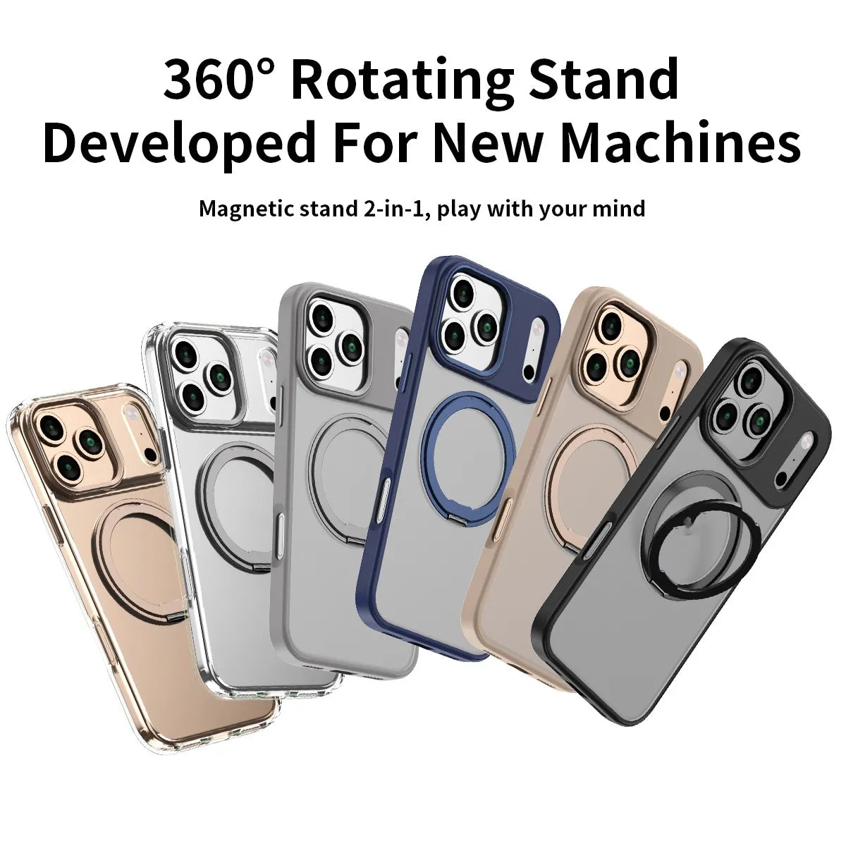 MagDefend Pro - Magnetic Shockproof Kickstand Case – iPhone 17 Series