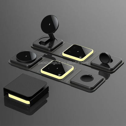 FlexCharge Pro 3-in-1 Magnetic Charging Station