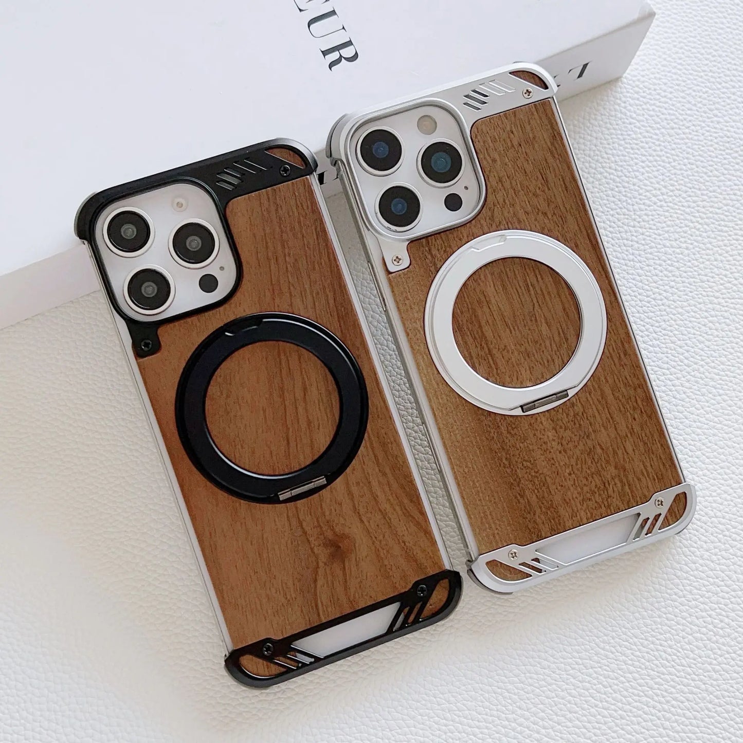 Walnix AuraWood Magnetic Case