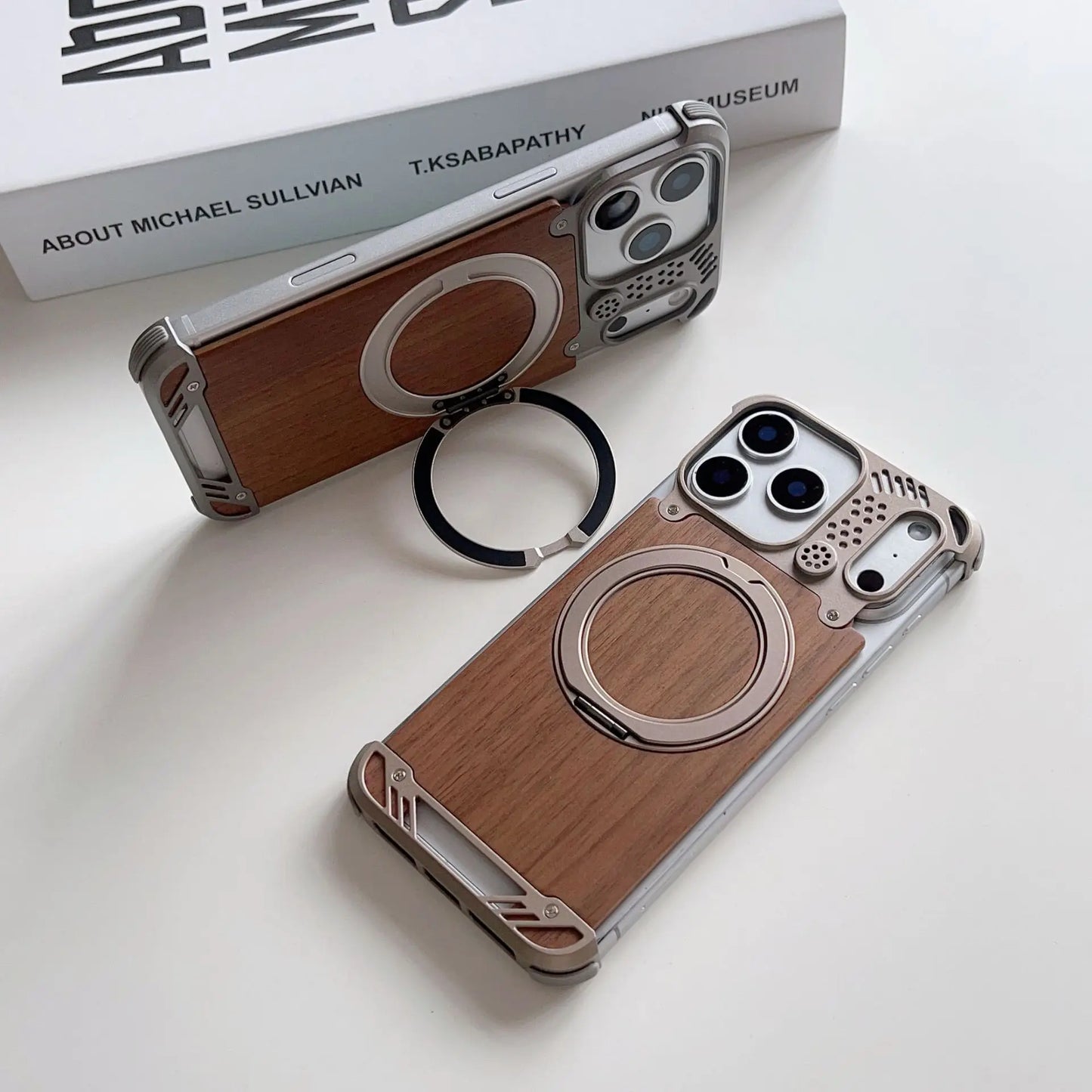 Walnix AuraWood Magnetic Case