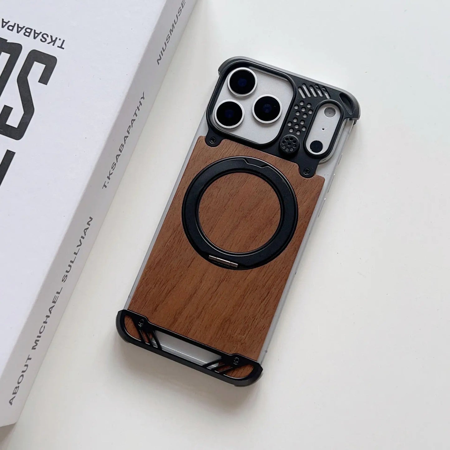 Walnix AuraWood Magnetic Case