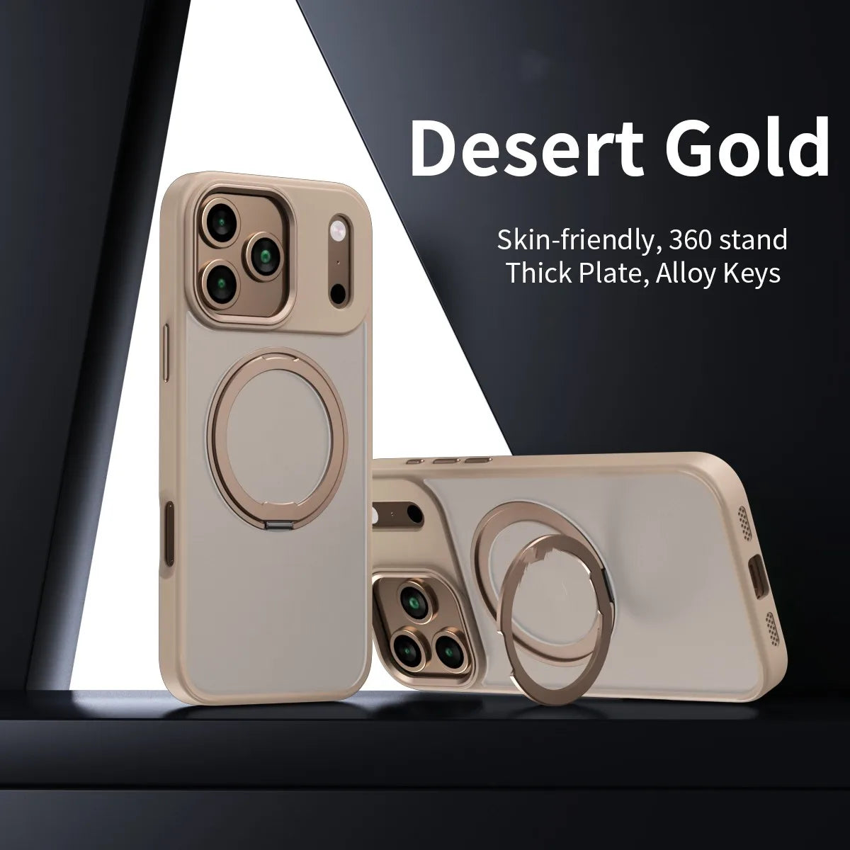 MagDefend Pro - Magnetic Shockproof Kickstand Case – iPhone 17 Series