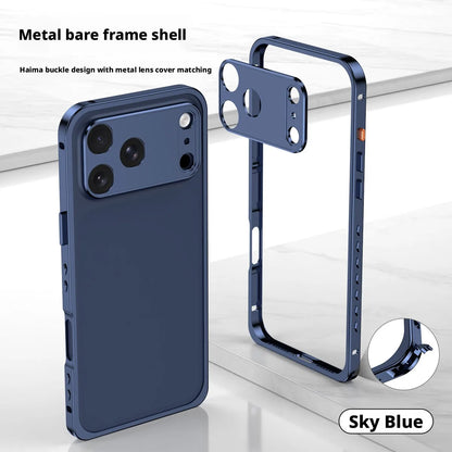 EdgePro Armor Business-Grade Metal Frame Case for iPhone 17 Pro Max