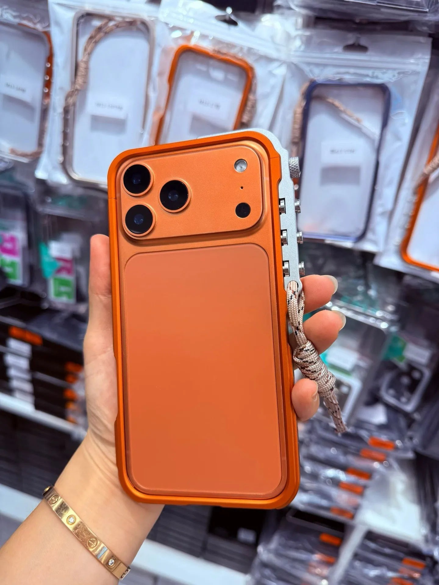 TitanEdge Armor Metal Heat-Dissipating Case for iPhone 17/16 Pro Max