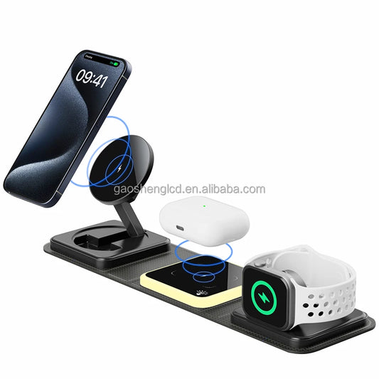 FlexCharge Pro 3-in-1 Magnetic Charging Station