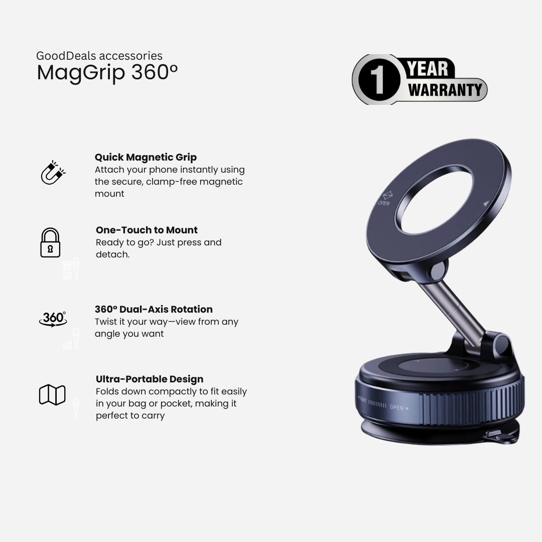 2025 MagGrip 360° Suction - GoodDeals