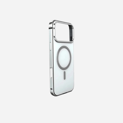 LuxEdge ArmorCase - Magnetic Electroplate Armor Case – iPhone 17 Pro Max