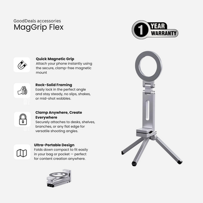 MagGrip Flex — Pocket Tripod Pro - GoodDeals