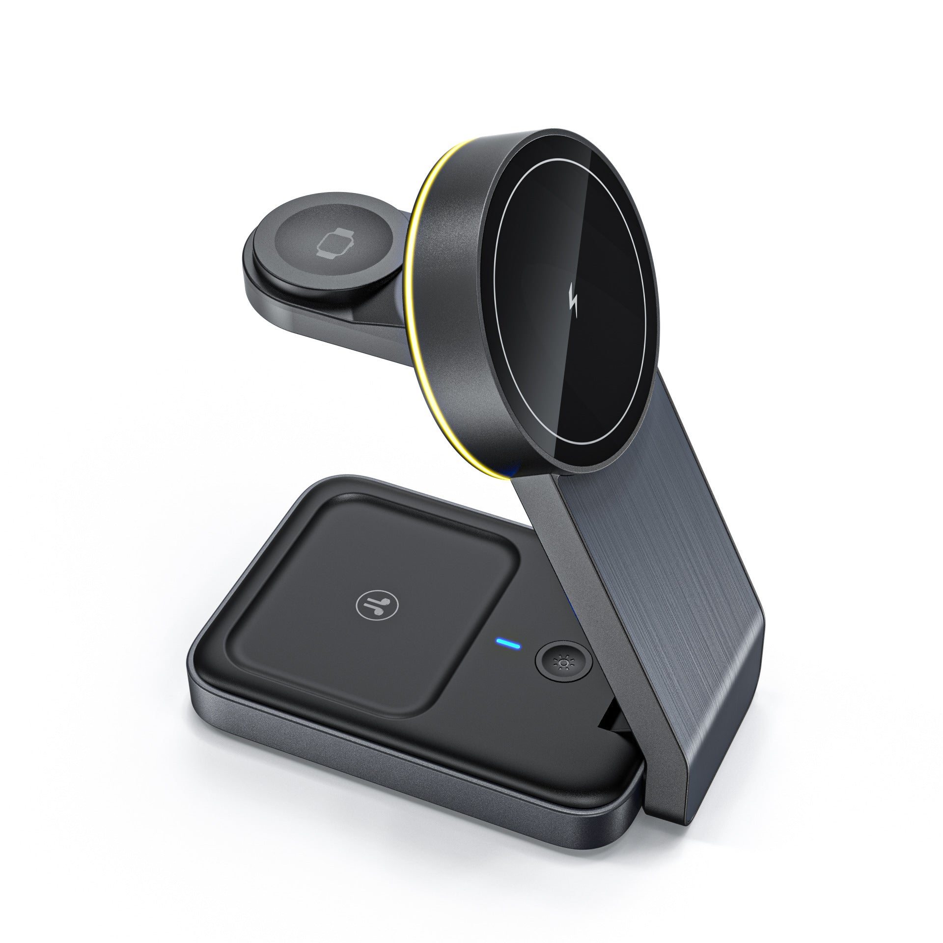 Foldable Portable Three-in-one Wireless Charger - GoodDeals