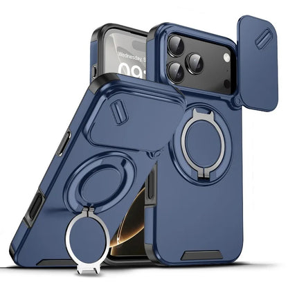 ArmorMax Pro – Magnetic Rugged Case w/ Slide Lens Shield
