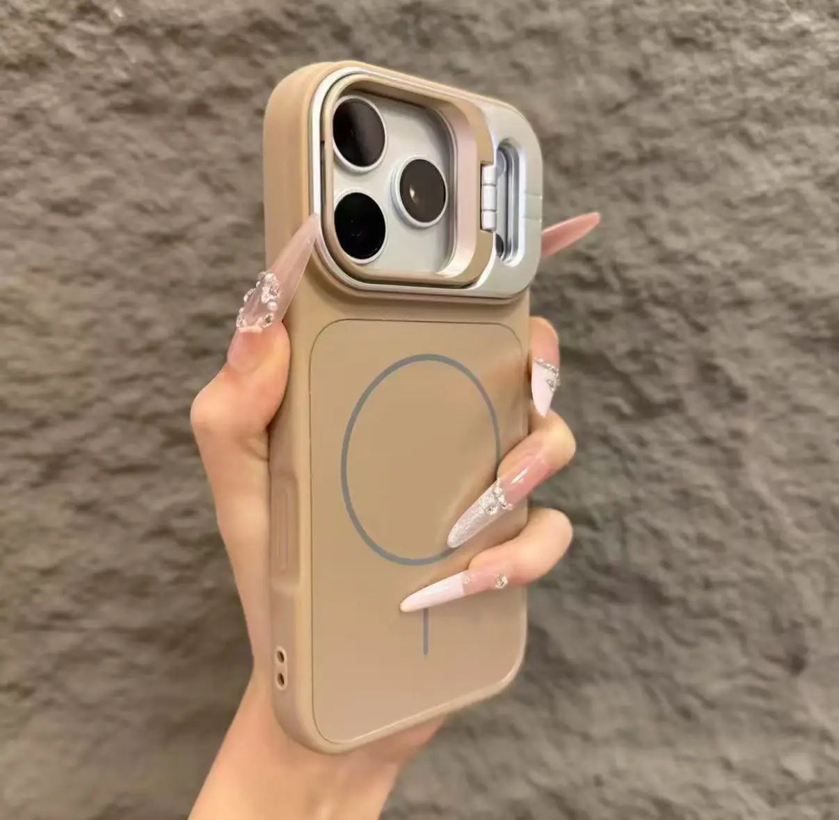 FrostShield - Matte MagSafe Bumper Case with Lens Stand – iPhone Series