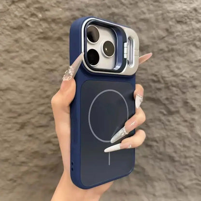 FrostShield - Matte MagSafe Bumper Case with Lens Stand – iPhone Series