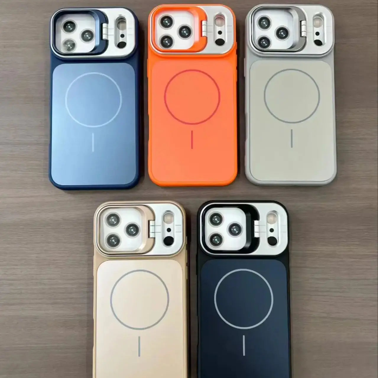 FrostShield - Matte MagSafe Bumper Case with Lens Stand – iPhone Series