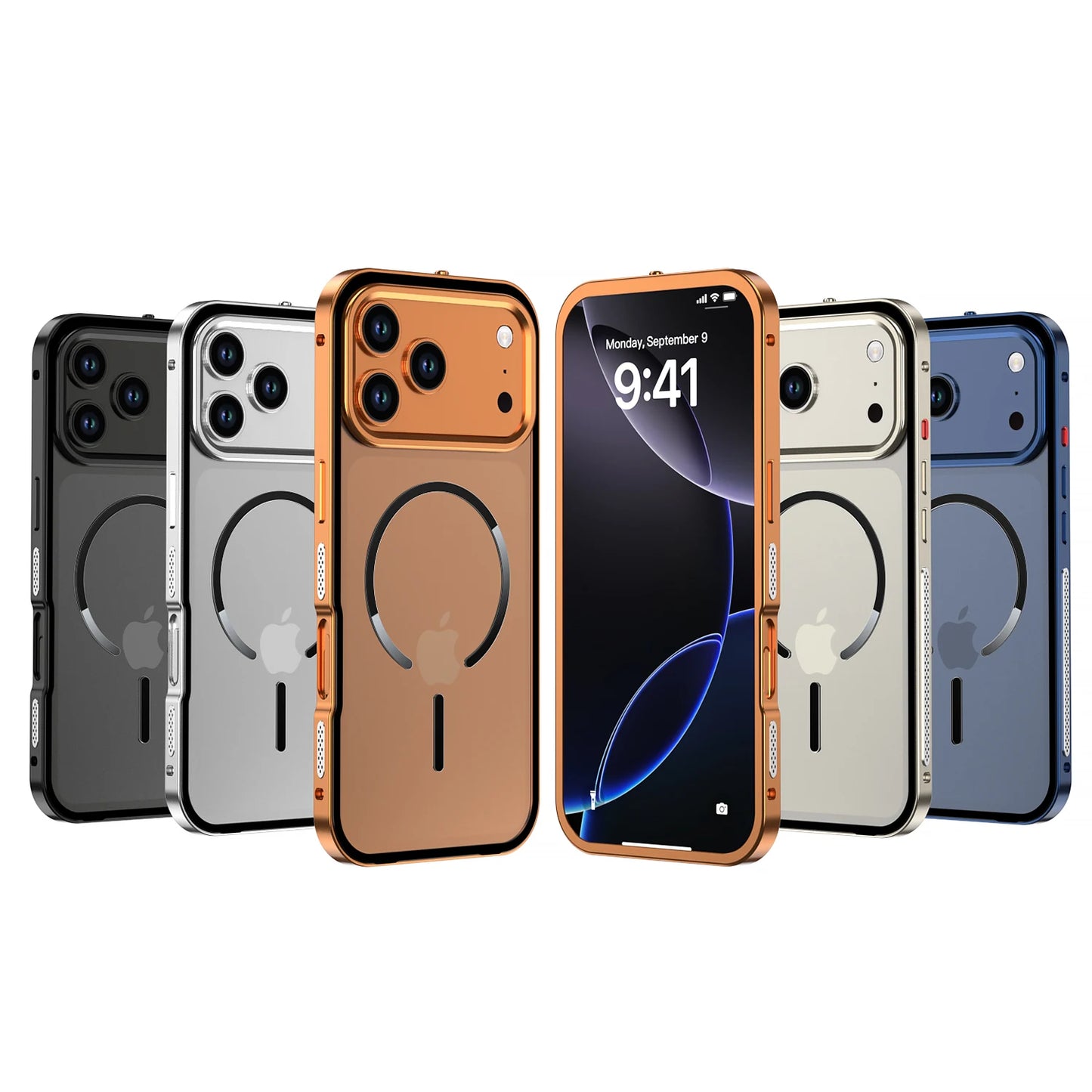 EdgeLock Removable Aluminum MagSafe Matte Case