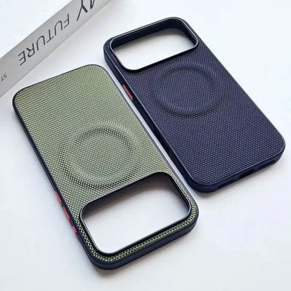 LuxeSnap Magnetic Leather Case