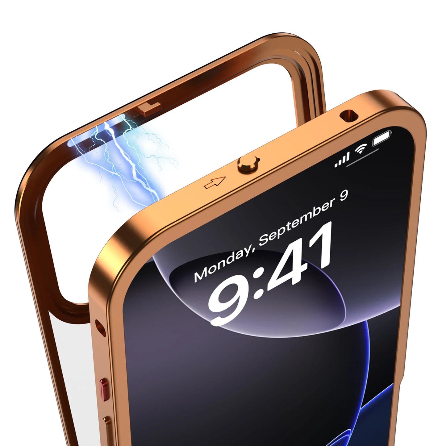 EdgeLock Removable Aluminum MagSafe Matte Case