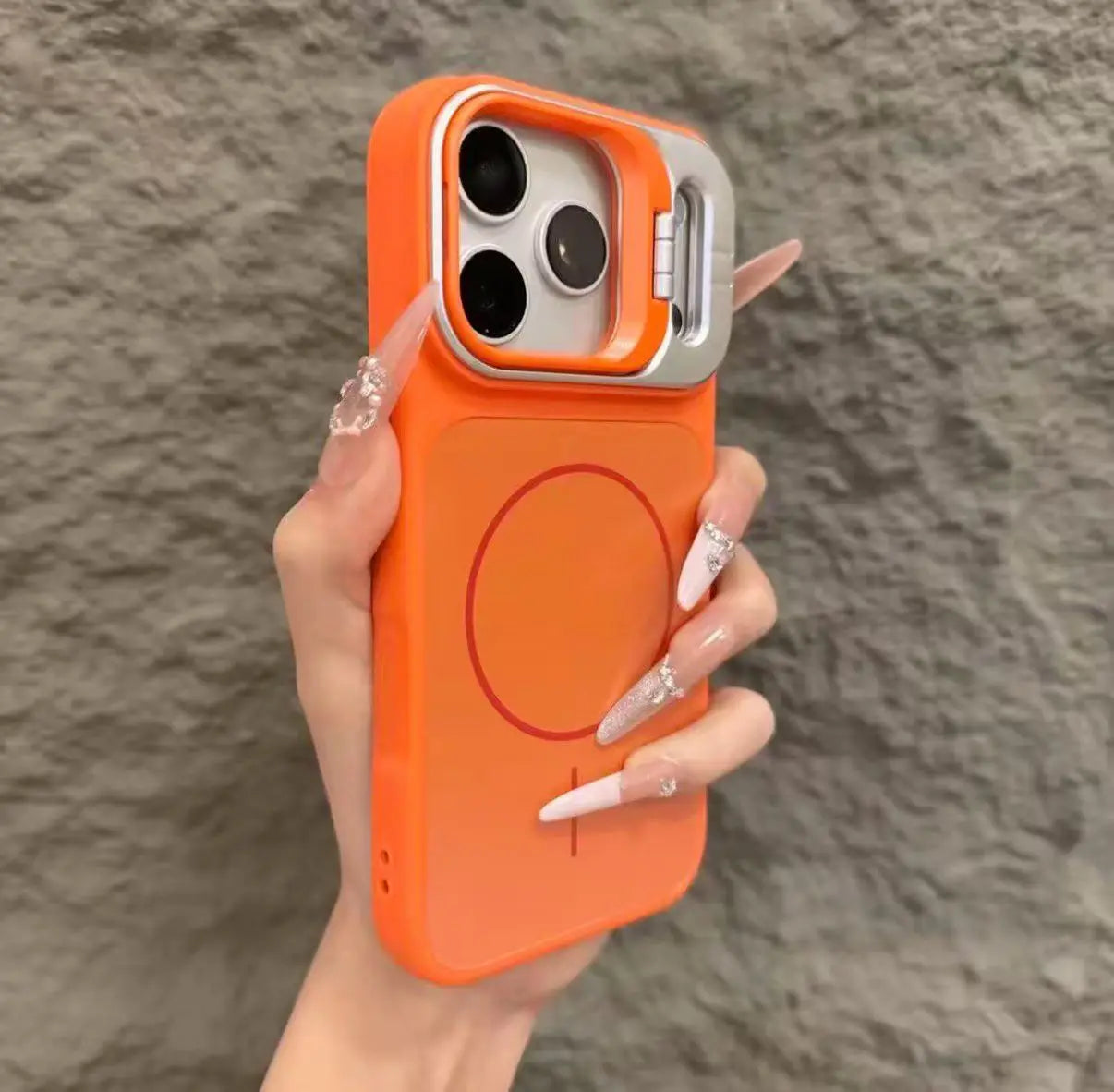 FrostShield - Matte MagSafe Bumper Case with Lens Stand – iPhone Series