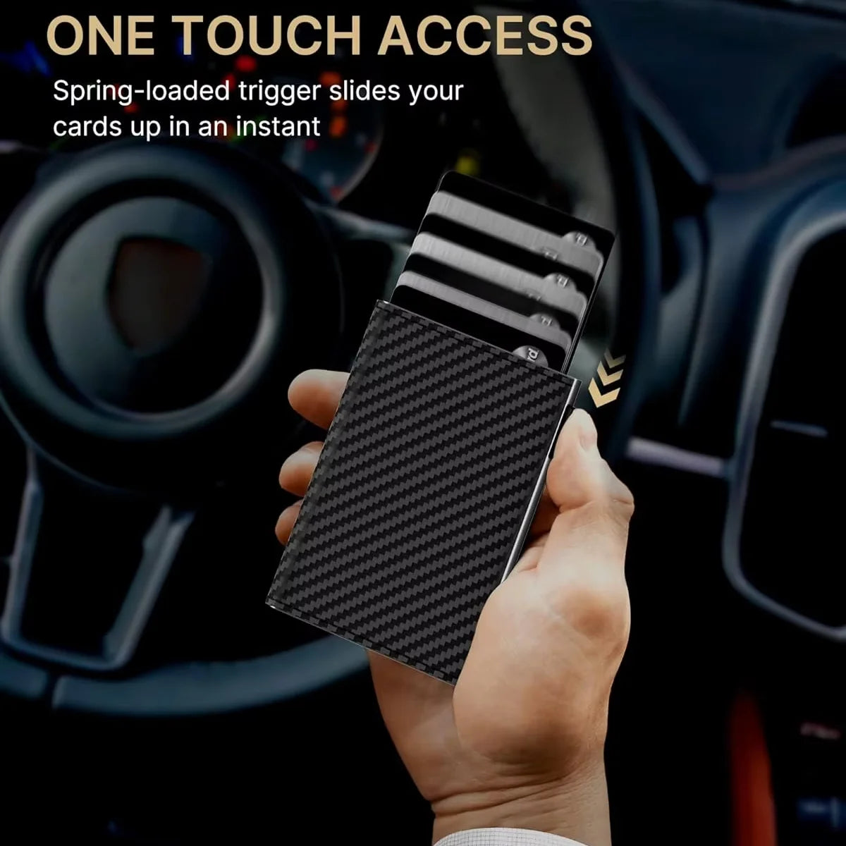 SlideLock Pop-Up Wallet