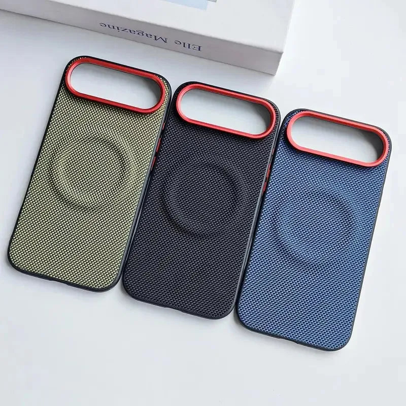 LuxeSnap Magnetic Leather Case