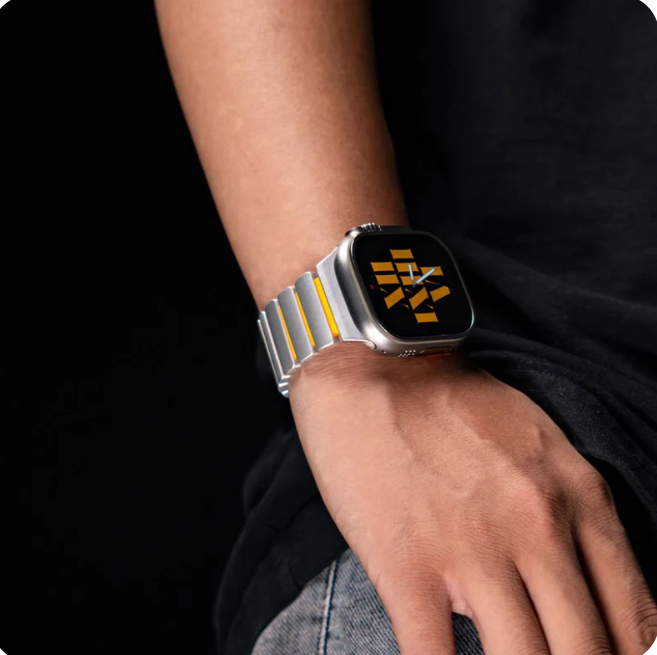 AeroStrap - Titanium Magnetic Apple Band