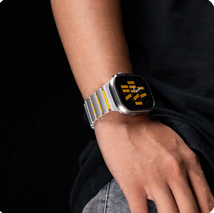 AeroStrap - Titanium Magnetic Apple Band