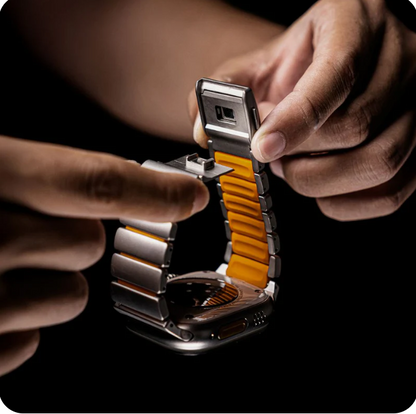 AeroStrap - Titanium Magnetic Apple Band