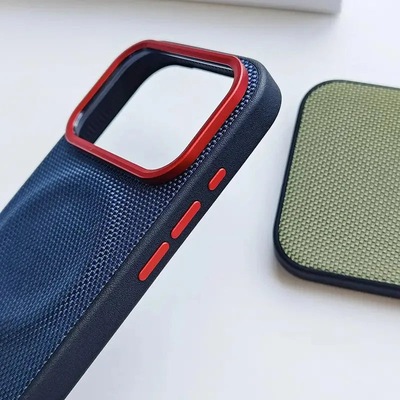 LuxeSnap Magnetic Leather Case