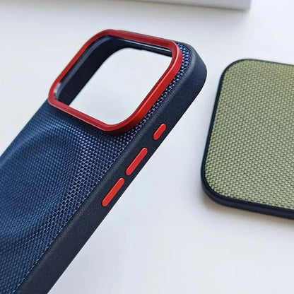 LuxeSnap Magnetic Leather Case