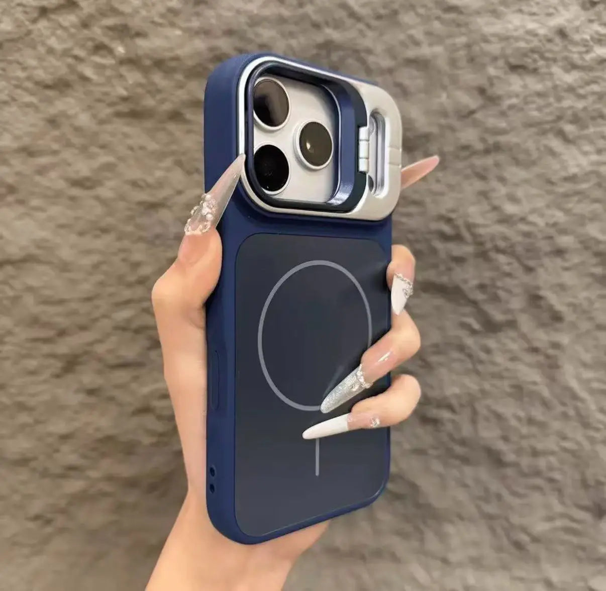 FrostShield - Matte MagSafe Bumper Case with Lens Stand – iPhone Series