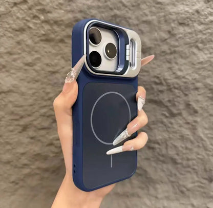 FrostShield - Matte MagSafe Bumper Case with Lens Stand – iPhone Series