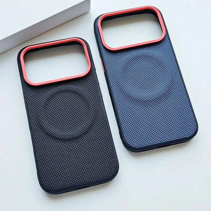 LuxeSnap Magnetic Leather Case