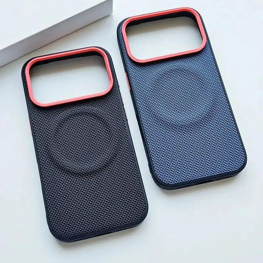 LuxeSnap Magnetic Leather Case